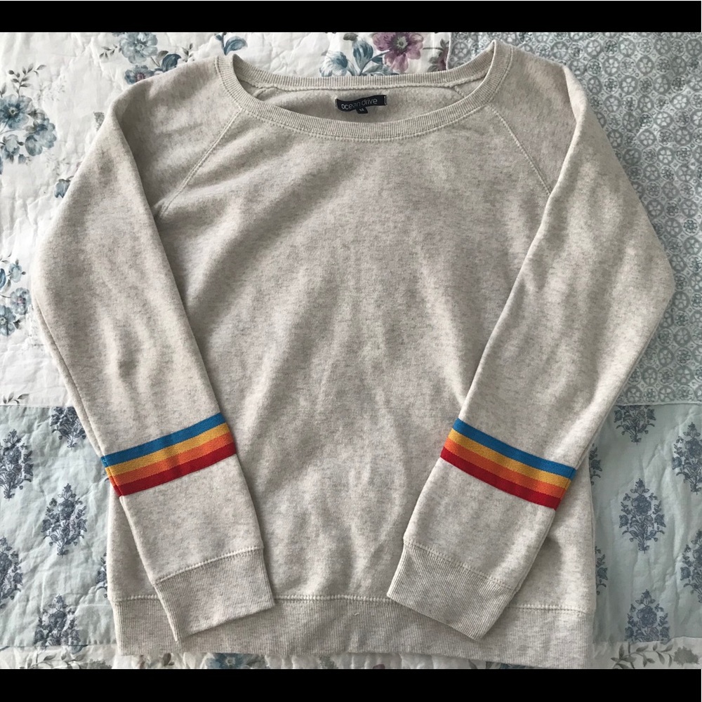 Women’s Rainbow Striped Sweater